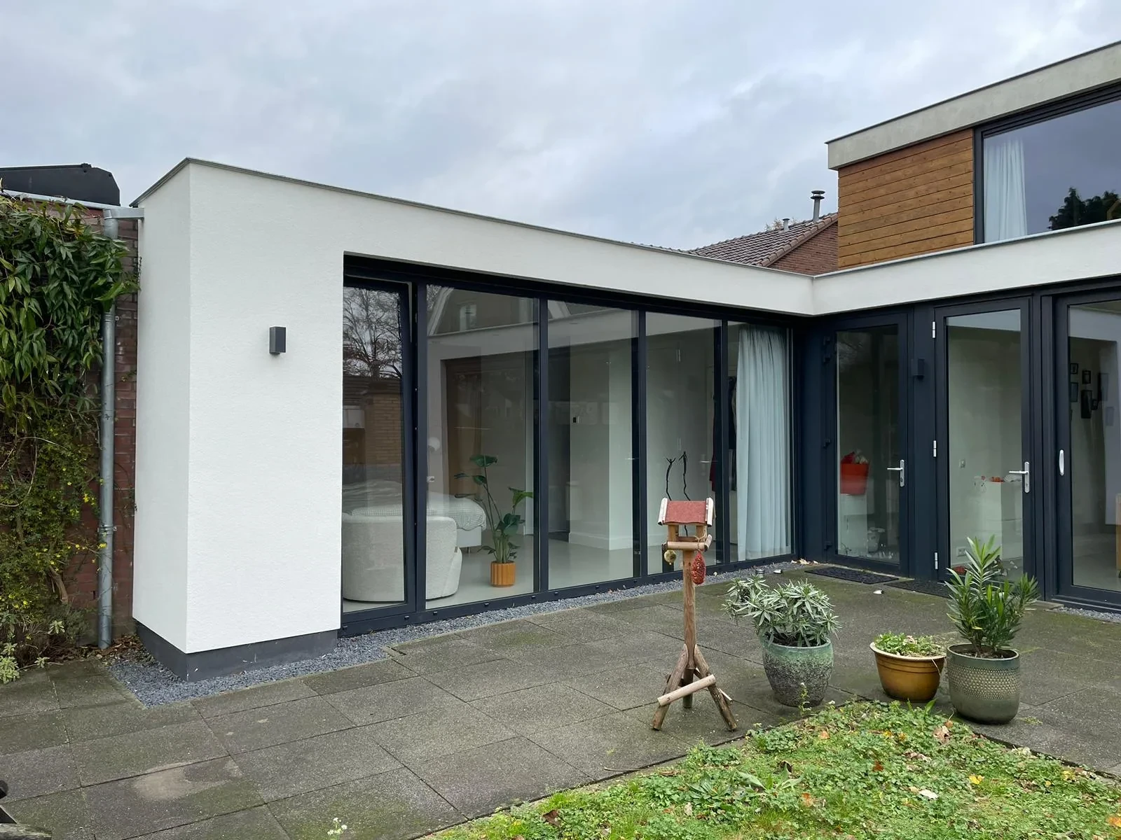 Aanbouw bij een woning in Nijmegen