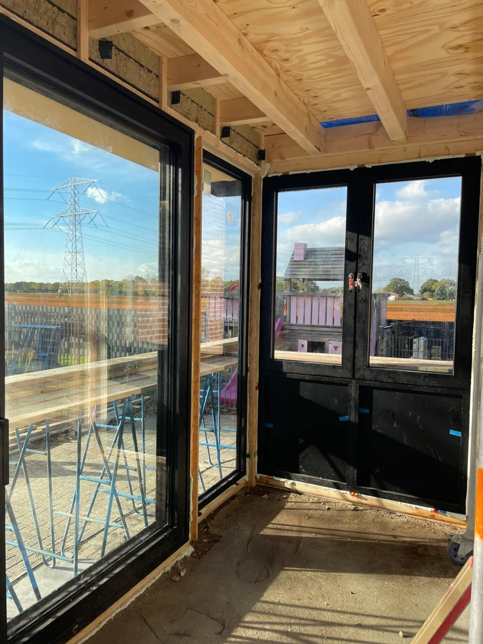 Woningverbouwing Beringe in uitvoering, beeld 1