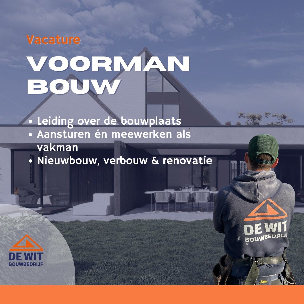 Nieuw jaar, nieuwe kansen bij De Wit Bouwbedrijf