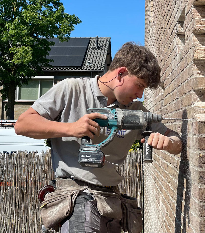 Groeien bij De Wit Bouwbedrijf - Van stagiair tot vakman
